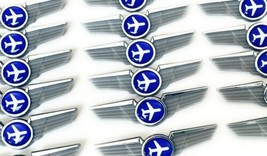 Airlines Wings Pilot Badges 10 New Pins - £23.18 GBP