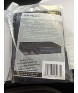 Closet Essentials Assorted Zippered Under bed Storage Bags Blue Jumbo - $6.68