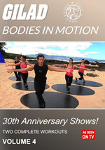 Gilad Bodies In Motion 30th Anniversary Shows Volume 4 - 2 Workouts New Sealed - £11.59 GBP
