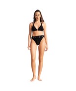 Black Belted Bikini Swimsuit; Mixed Brands Xhilaration and Isaac Mizrahi... - $24.44 CAD
