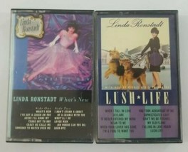 Linda Ronstadt Cassette Tape Lot - Whats New - Lush Life  - £9.77 GBP