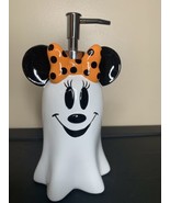 Halloween Minnie Mouse Ghost Lotion Soap Dispenser Disney - $24.95