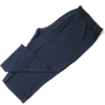 NWT Eileen Fisher Straight Crop in Midnight Silk Georgette Crepe Pull-on Pant 3X - £56.77 GBP
