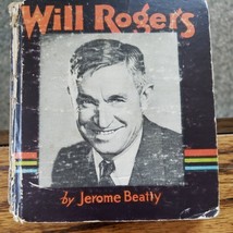 Will Rogers by Jerome Beatty 1935 Saalfield Hardcover (BLB) - $11.96
