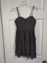 American Eagle Outfitters | Womens Size 2 Black Tiered Layered Dress Pol... - $9.89