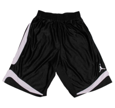 Nike Air Jordan Black &amp; White Basketball Baggy Athletic Shorts Mens Size L - $22.26