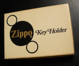 Zippo Key Chain Double Pull Out Key Rings Metal Neuber Diamond Original Box - £6.95 GBP