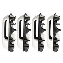 Door Handle Set Front &amp; Rear  White For Ford F150 Pick-up FL3Z1522405AA - £62.90 GBP