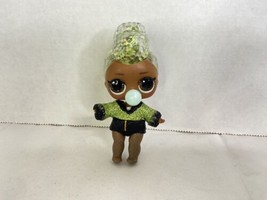 LOL Surprise Doll Bold Bb Dressed Doll Glitter Globe Green Gold Mini Figure MGA - £5.45 GBP