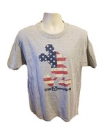 Walt Disney World American Flag Adult Large Gray TShirt - $19.80