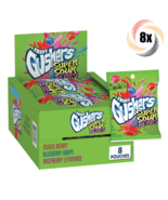 Full Box 8x Bags Gushers Super Sour Berry Fruit Snacks | 3 Flavors | 4.25oz - $46.59 CAD