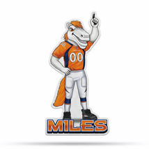 Denver Broncos Pennant Shape Cut Mascot Design - $30.99