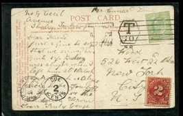 Vintage Postal History Langstrath Valley England to USA Multi Cancel Pos... - £10.16 GBP