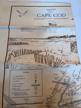 Millers Map of Cape Cod MA 1980 - $27.50