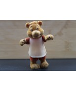 Vtg 1986 Teddy 2.75&quot; Fuzzy Flocked Action Figure Teddy Ruxpin Worlds Of ... - €8,56 EUR