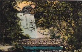 Minneapolis Minnesota MN Minnehaha Falls Postcard D32 - £2.33 GBP