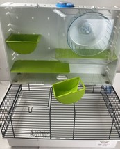 MidWest Home Critterville Arcade Hamster Cage w/ Multi Level Space - £15.92 GBP