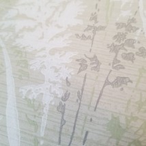 Vintage Wallpaper Sample Sheet Boho Flowers Coronet CO572 Craft Supply Dollhouse - £7.91 GBP