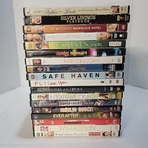 Lot of 18 DVD Movies Various Titles Chick Flicks, Love Stories, Comedy, Romance - £8.20 GBP