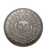 HB(258)US Hobo Nickel Morgan Dollar Silver Plated Copy Coin - £7.95 GBP