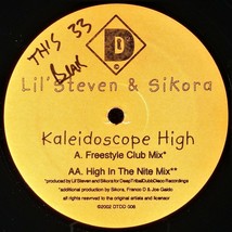 Lil&#39; Steven &amp; Sikora &quot;Kaleidoscope&quot; 2001 Vinyl 12&quot; Single Breakbeat ~Rare~ Htf - £17.93 GBP