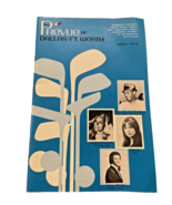 Prevue of Dallas Fort Worth Texas Advertising 1970s Booklet Johnny Mathi... - $39.73
