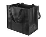Reusable Grocery Tote Bags (6 Pack, Black) - Hold 44+ Lbs - Large &amp; Dura... - £30.27 GBP