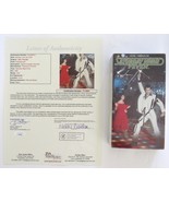 Vintage 1994 Saturday Night Fever VHS Signed Autographed by John Travolt... - $494.99