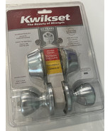 Kwikset Lock 695T 26D CP Double Cylinder Deadbolt Combo Pack w Tylo Entry Knob