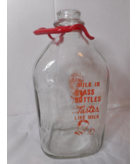 Half Gallon Milk Bottle Man Windmill Little Dutch Mill Dairy Rochester M... - £23.34 GBP