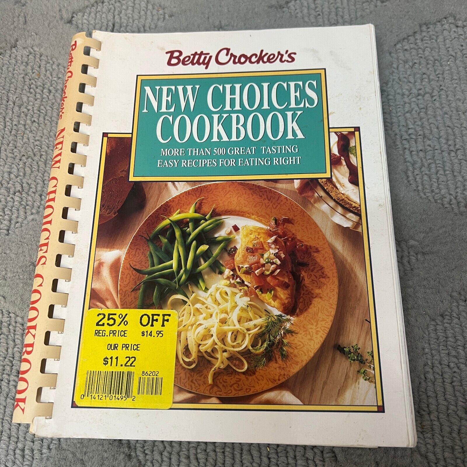 Primary image for Betty Crocker's New Choices Cookbook Hardcover Book from Simon and Schuster 1997