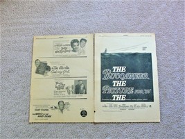 The Buccaneer/In 1959 You can bank on MGM (2) Pages Movie Ads Variety 19... - £22.60 GBP
