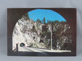Vintage Postcard - Fraser Valley Canyon Tunnels - Traveltime Product - £11.94 GBP
