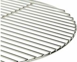 Steel Round Grill Cooking Grate For 14&quot; Smokey Joe/ Silver/ Gold Tuck-n-... - $20.96
