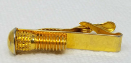 Tie Clasp Clip Machine Screw Tool Tradesman Gold Colored Vintage - £7.46 GBP
