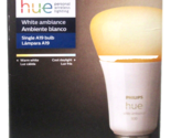 Philips Hue 548495 A19 Smart Light Bulb, Single Pack A19, White Ambiance - £20.88 GBP