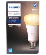 Philips Hue 548495 A19 Smart Light Bulb, Single Pack A19, White Ambiance - £20.84 GBP