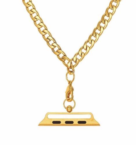 24K Gold 42MM Apple Watch And gold Neckless Item image 6