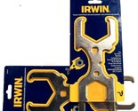 2 Irwin Plumber&#39;s Combo Wrench Fits 1 3/4&quot; 2&quot; 2 1/2&quot; Pipe Nuts Tighten R... - £20.69 GBP