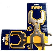 2 Irwin Plumber&#39;s Combo Wrench Fits 1 3/4&quot; 2&quot; 2 1/2&quot; Pipe Nuts Tighten Remove - £20.29 GBP