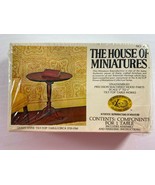 Sealed Xacto House of Miniatures Dollhouse Kit Queen Anne Tilt Top Table... - £12.36 GBP