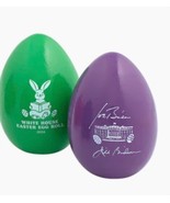 WHITE HOUSE 2024 EASTER GREEN &amp; PURPLE EGGS PRESIDENT BIDEN DEMOCRAT JOE... - $431.22 MXN