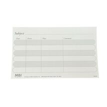 MBI Photo Album Organizer Cards (6) Archival Insert Date Event Place Car... - $9.89