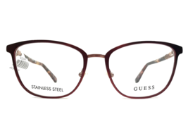 Guess Eyeglasses Frames GU2659 070 Red Tortoise Square Full Rim 51-17-140 - £42.01 GBP