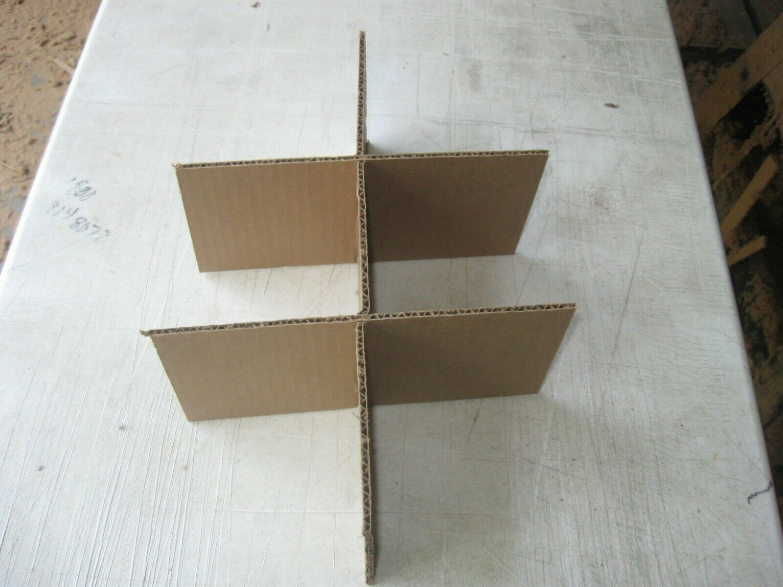 Cardboard Dividers 5 Sets 15&quot; X 10&quot; X 5&quot; High 6 cell B 15-5-02 &amp; B10-5-01 - $2.90