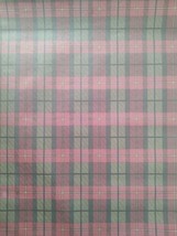 York Wallcoverings Fine Wallpaper One Double Roll PV5354 Tartan Plaid 56 Sq Ft - £13.44 GBP