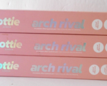 Lot 3 LOTTIE LONDON Arch Rival Brow Pencil 4 Prong Microblade Effect Ebony - $12.86