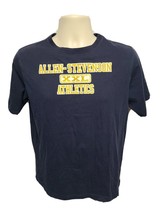 Allen Stevenson XXL Athletics Kids Blue XL 18-20 TShirt - £11.61 GBP