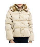 &quot;All That Glitters&quot; ~ Girl&#39;s Size 5/6 ~ Gold ~ Zip Pockets ~ Hooded Jack... - $42.10 CAD