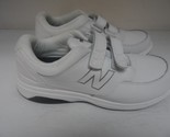 New Balance Men&#39;s 813 V1 Hook And Loop Walking Shoe White Size 10 2E - $71.24